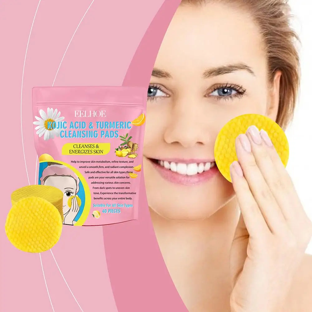 Kurkuma Reinigungspads – Peeling-Gesichtsschwämme für den Täglichen Gebrauch